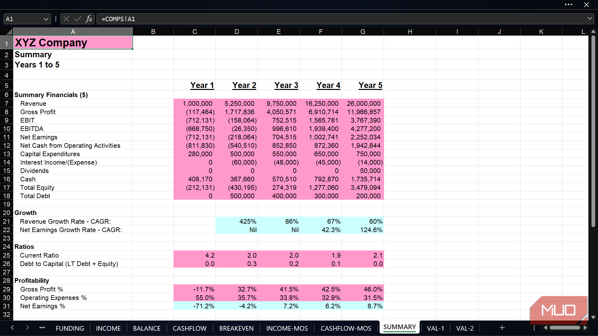 7 ways I keep complex Excel workbooks from turning into a mess