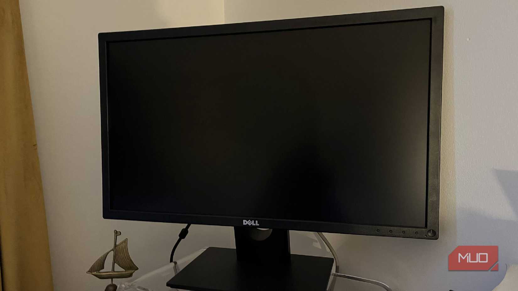 An external Dell monitor