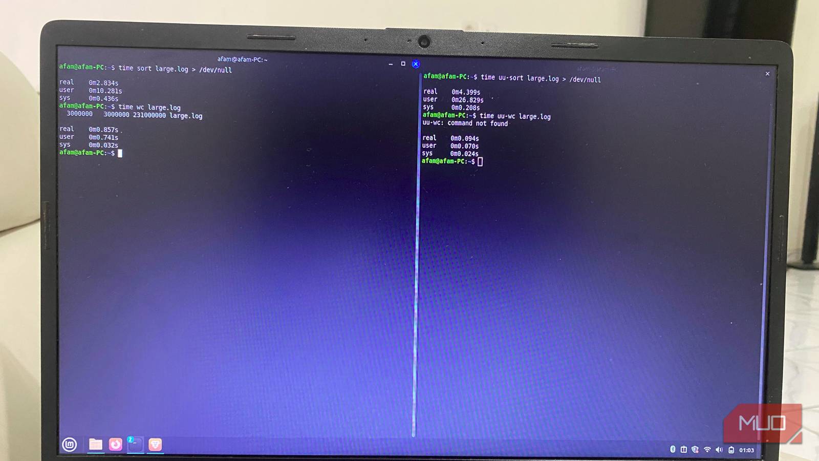 I replaced my standard Linux coreutils with Rust versions and it’s surprisingly faster