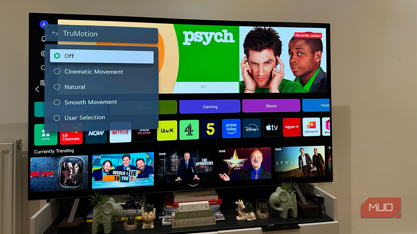Turn off Motion Smoothing on smart TV