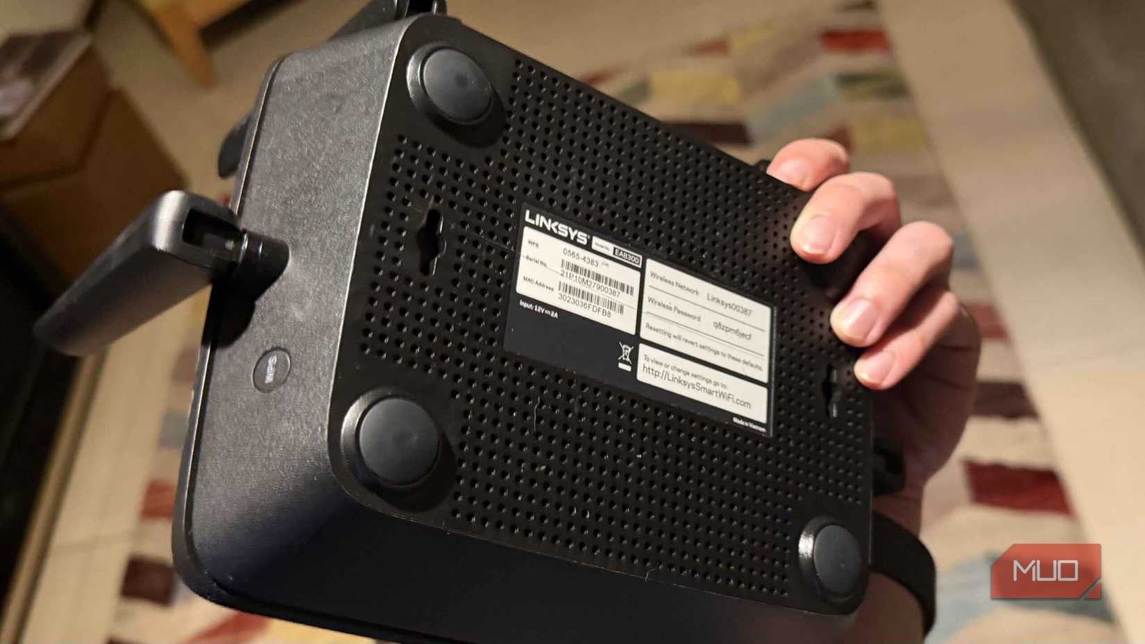 Linksys EA8300 রাউটারের আন্ডারবেলি