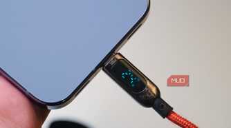 A USB-C cable charging a Pixel 10 Pro with a screen.