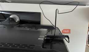 TV back panel with USB ports