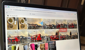 Using Google Photos on a MacBook