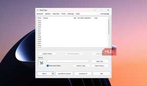 Main VeraCrypt interface with the create volume button and drive letter mounting list