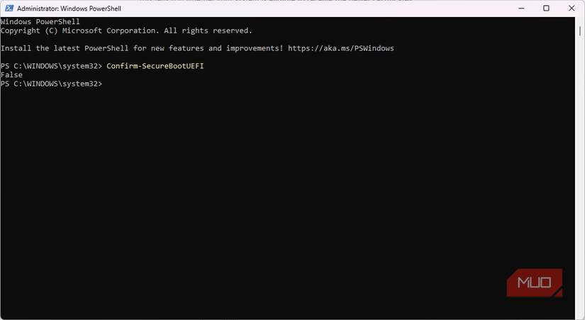 উইন্ডোজ 11 এ সুরক্ষিত বুট যাচাই করা হচ্ছে