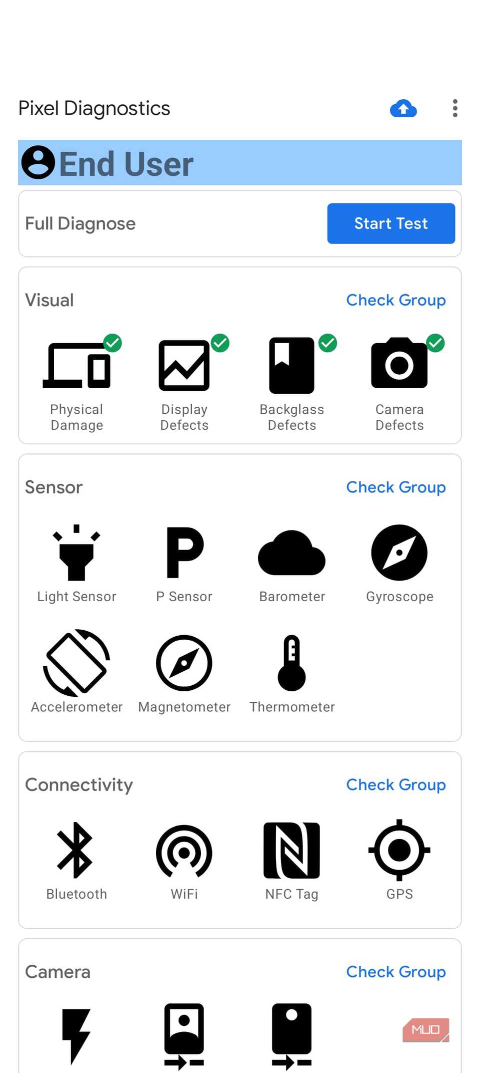 Your Pixel phone has a hidden diagnostics menu for troubleshooting