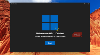 Win11Debloat in Windows 11.