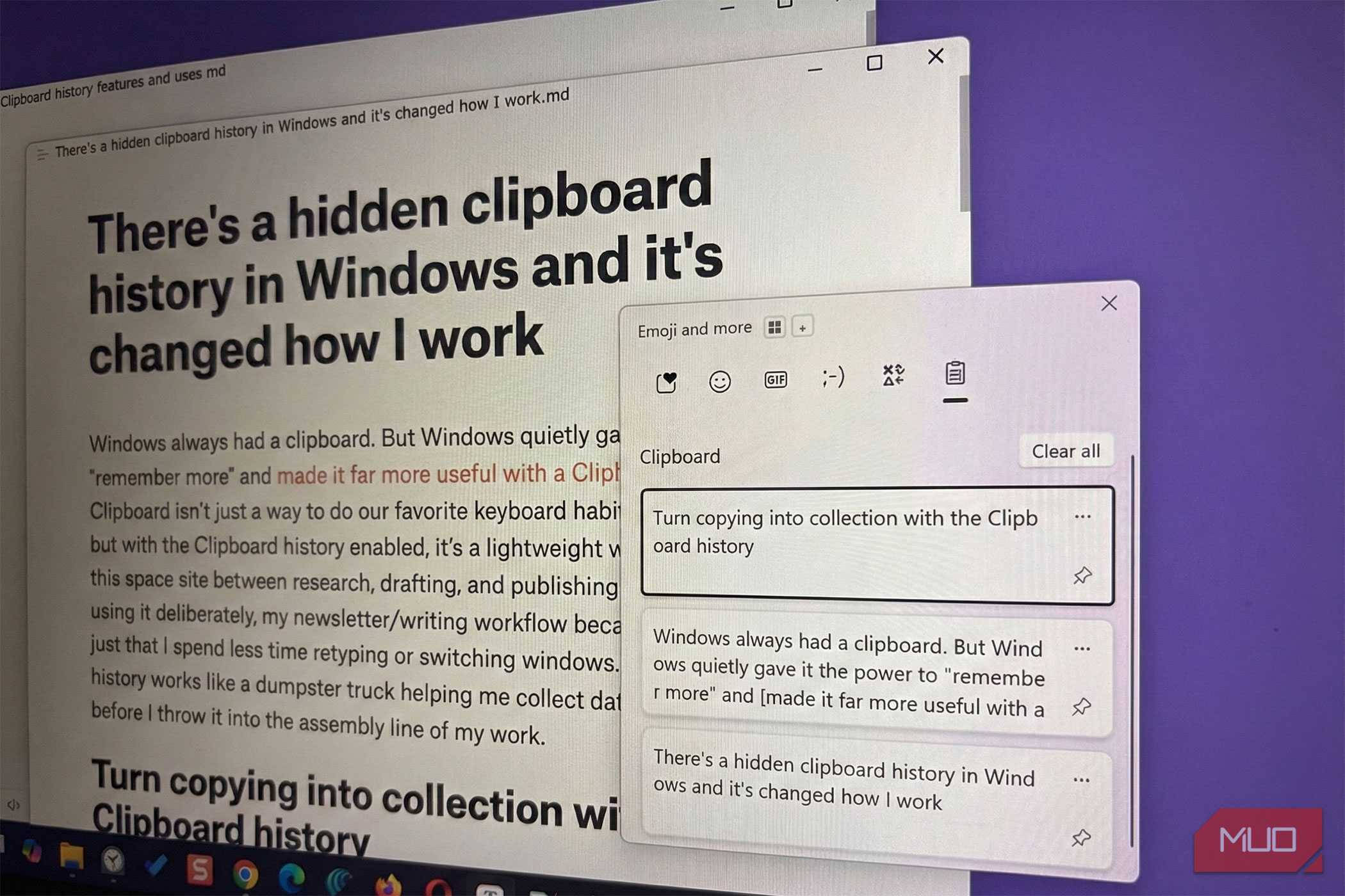 Windows Clipboard History Featured Image