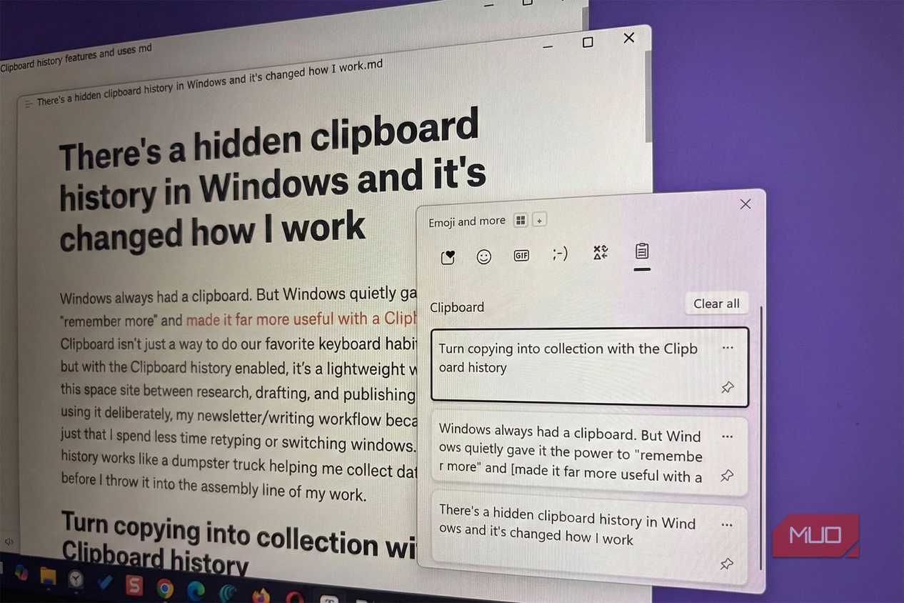 Windows Clipboard History Featured Image