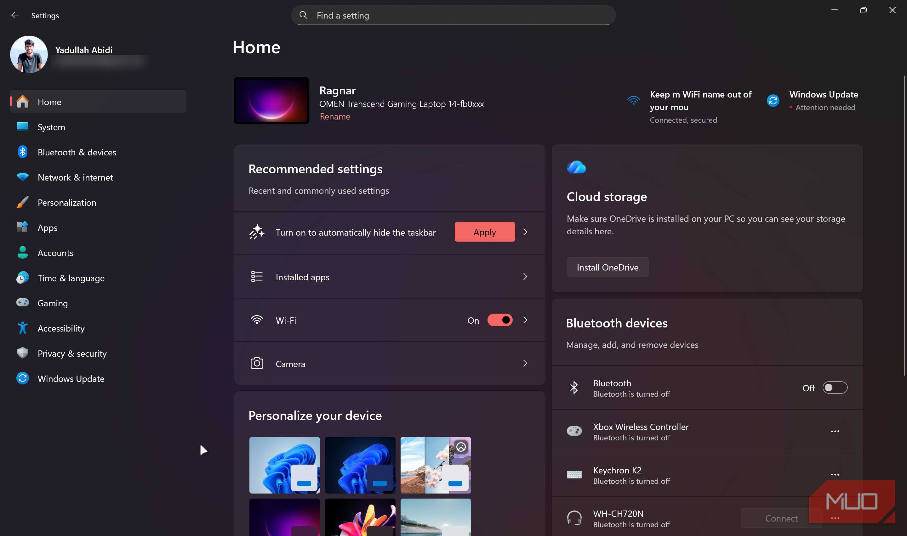 Main Settings Menu 5 simple tweaks that make Windows search better without replacing it