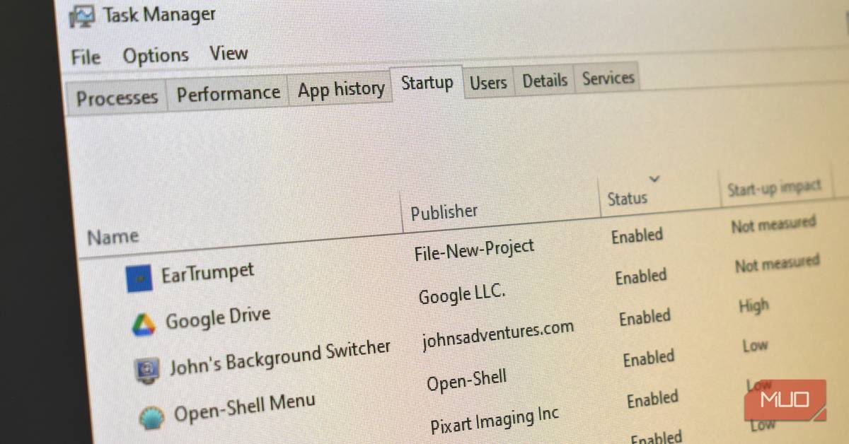 makeuseof.com - Gavin Phillips - 5 things you should never disable at Windows startup (unless you want a broken PC)