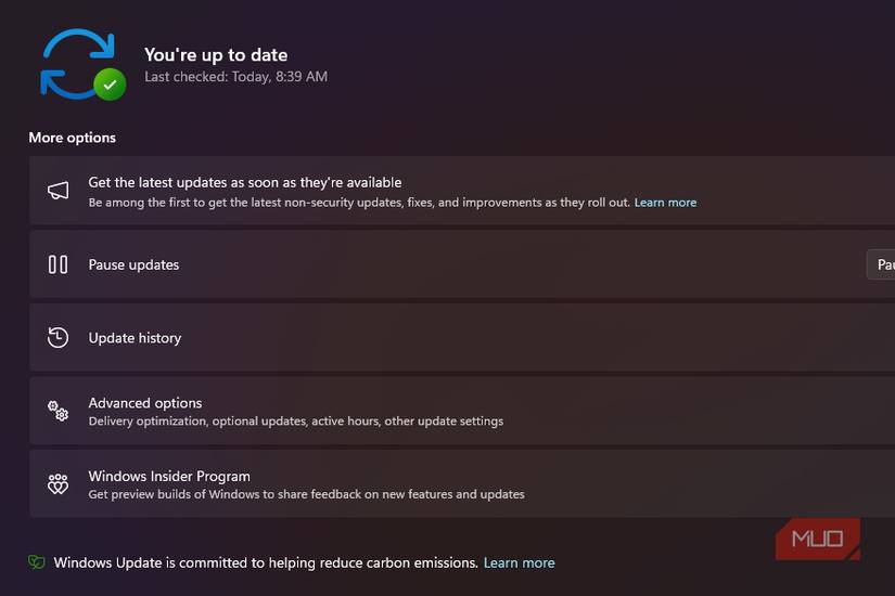 Estás en el panel actualizado en Windows