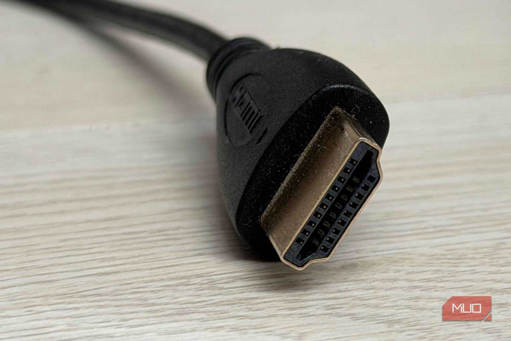 لقطة مقربة لموصل HDMI من النوع A
