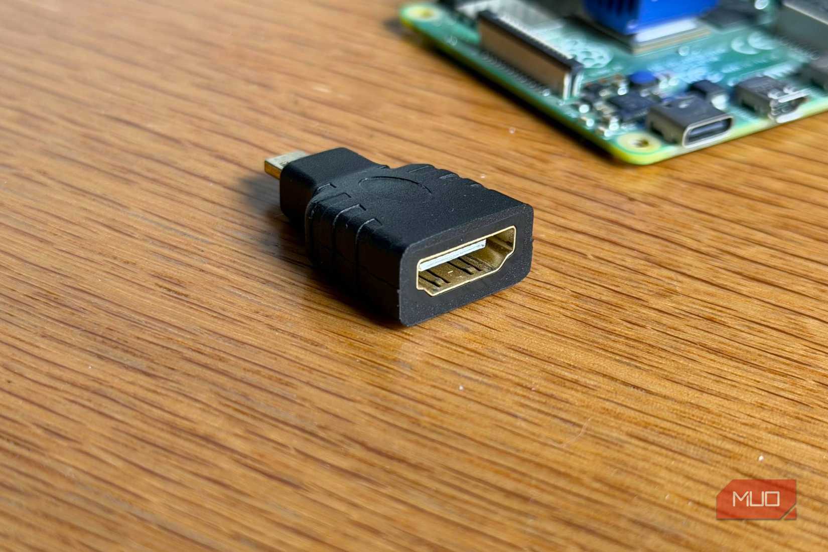 A HDMI adapter for Raspberry Pi 4