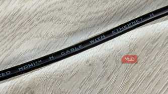 A HDMI with Ethernet cable -1