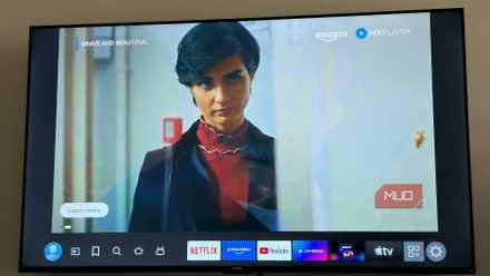 Ad video content playing on Fire TV
