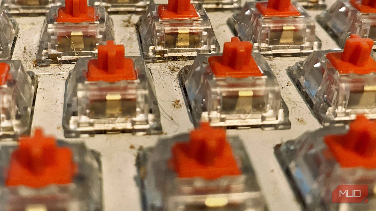 Please, please regularly clean your mechanical keyboard