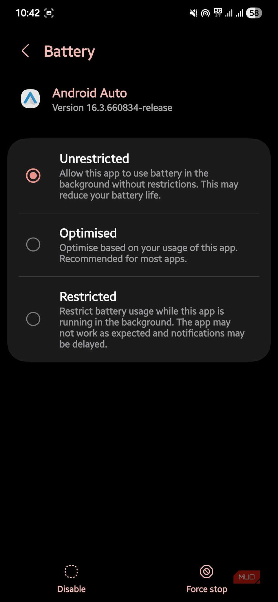 I made Android Auto stop disconnecting by changing one USB setting on ...