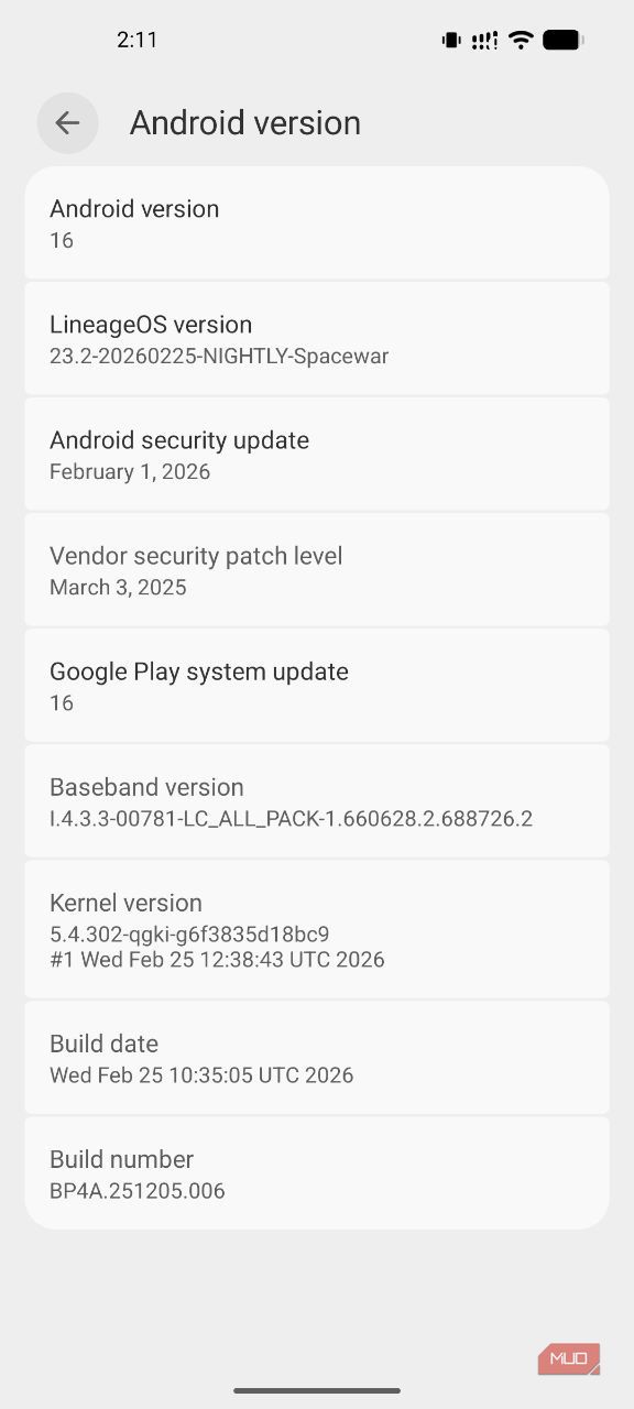 I installed LineageOS for Android 16 and immediately regretted it
