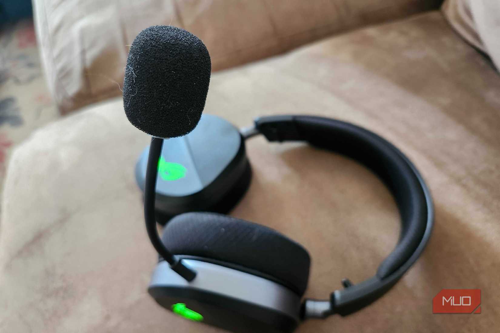 Attached Microphone Headset