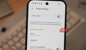 Audio sharing on a Pixel.
