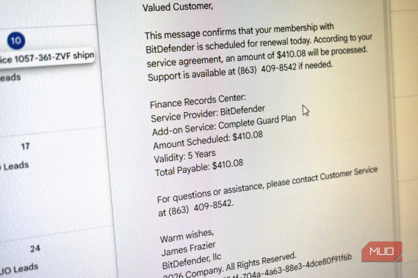 bitdefender phishing calendar scam google calendar close.