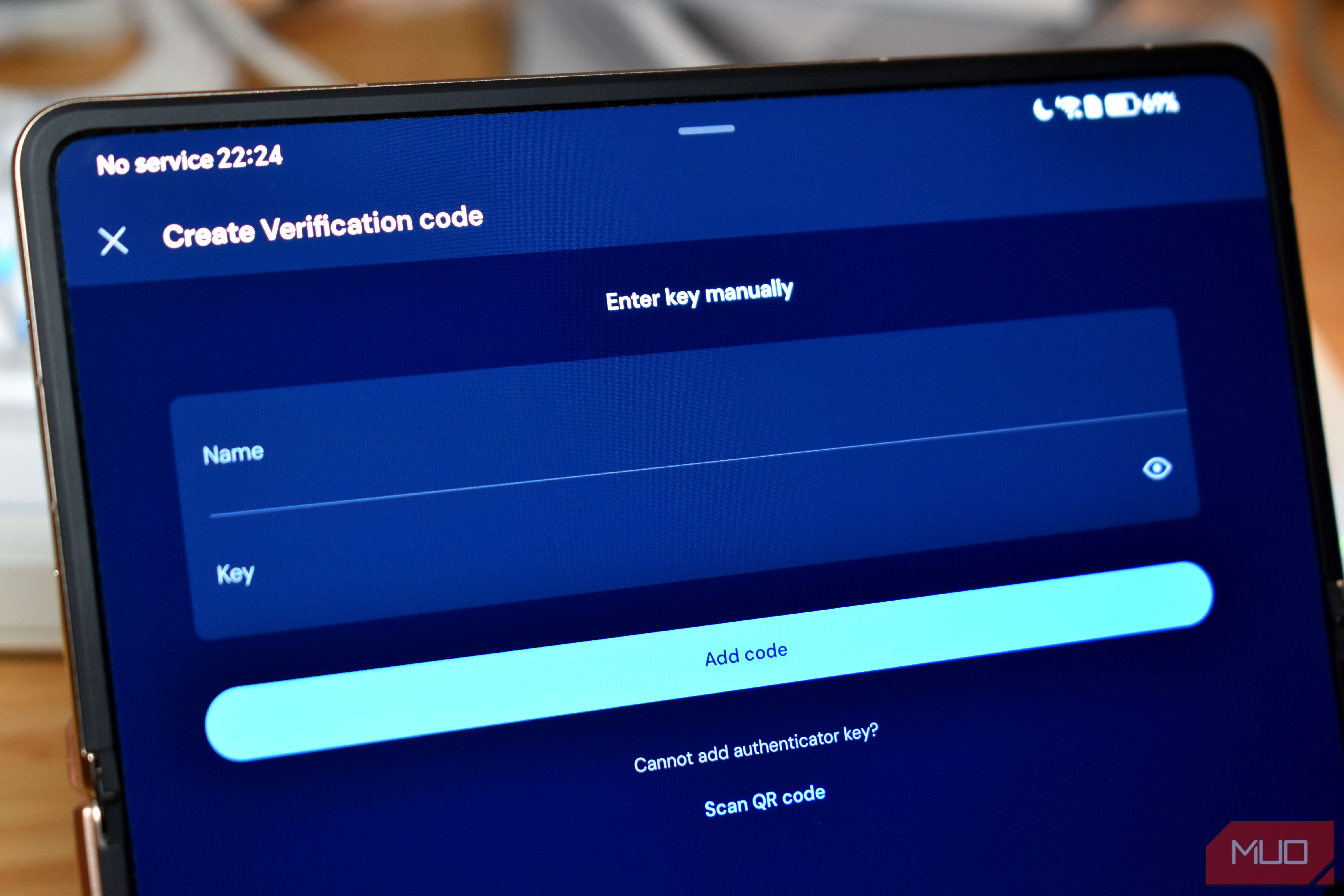 bitwarden authenticator app import manually