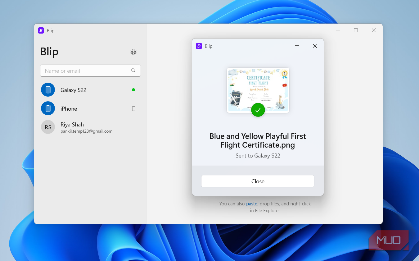 I ditched LocalSend and PairDrop for this better file sharing app