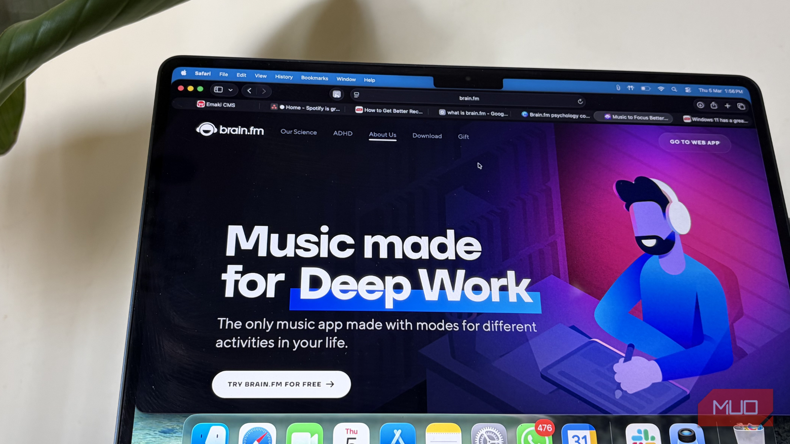 Spotify is great, but its rival is so much better for focus