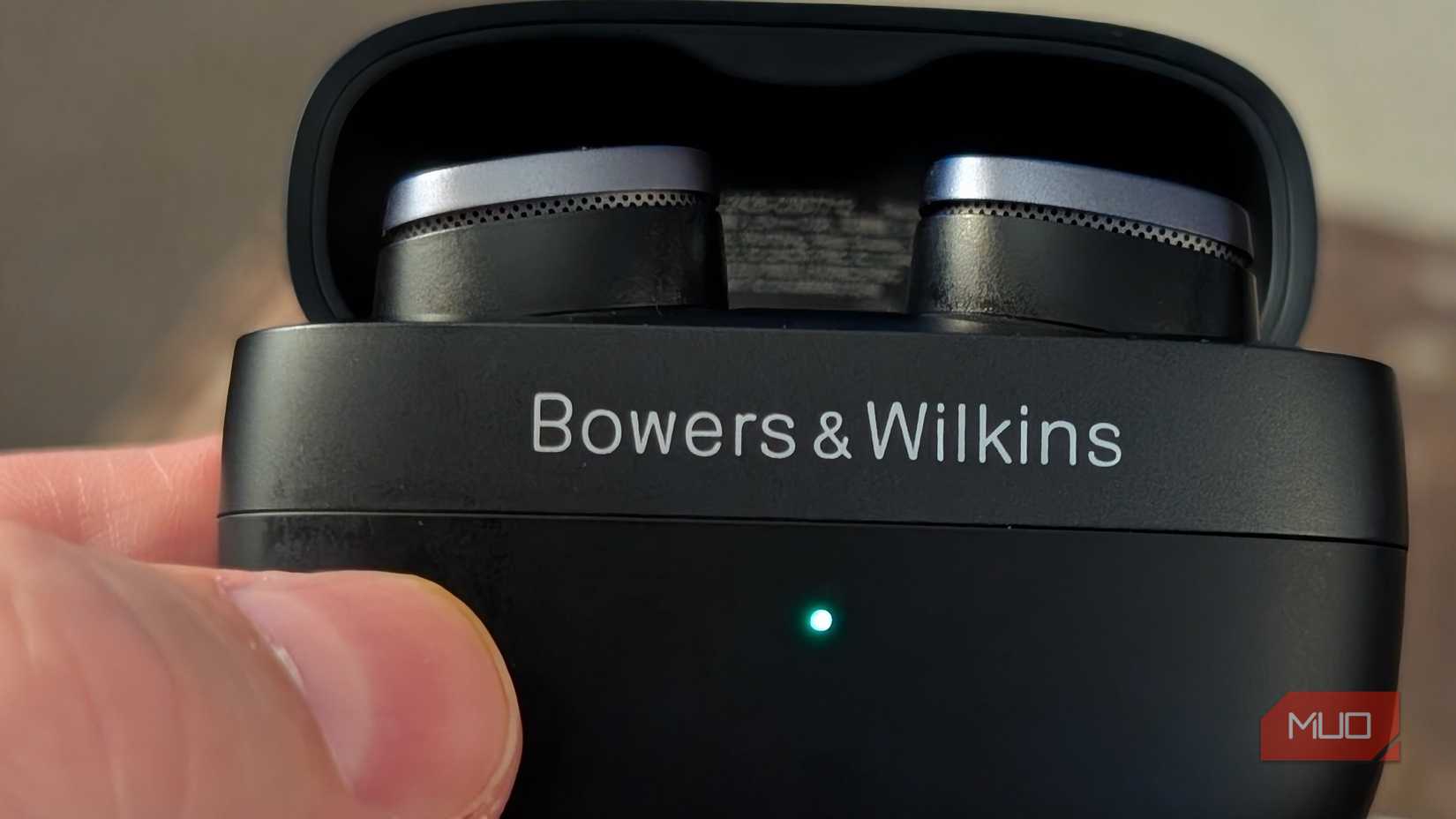 Bowers & Wilkins earbuds. 
