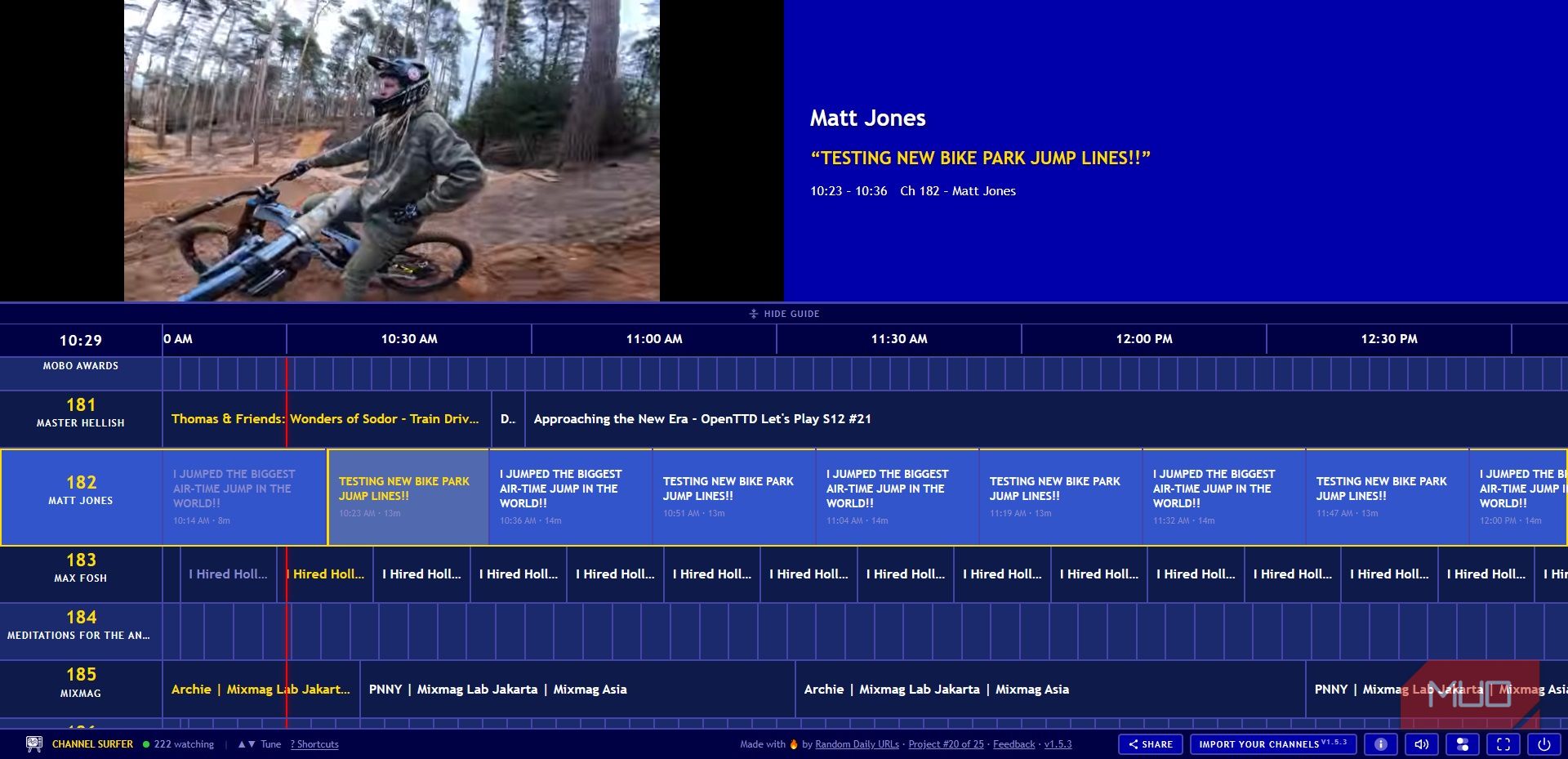 This free web app turns YouTube into a cable TV experience — and it's ...