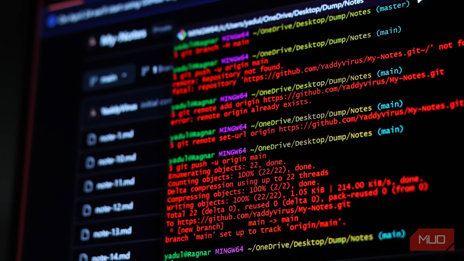 I ditched my note-taking app's cloud sync for Git and I'm never going back