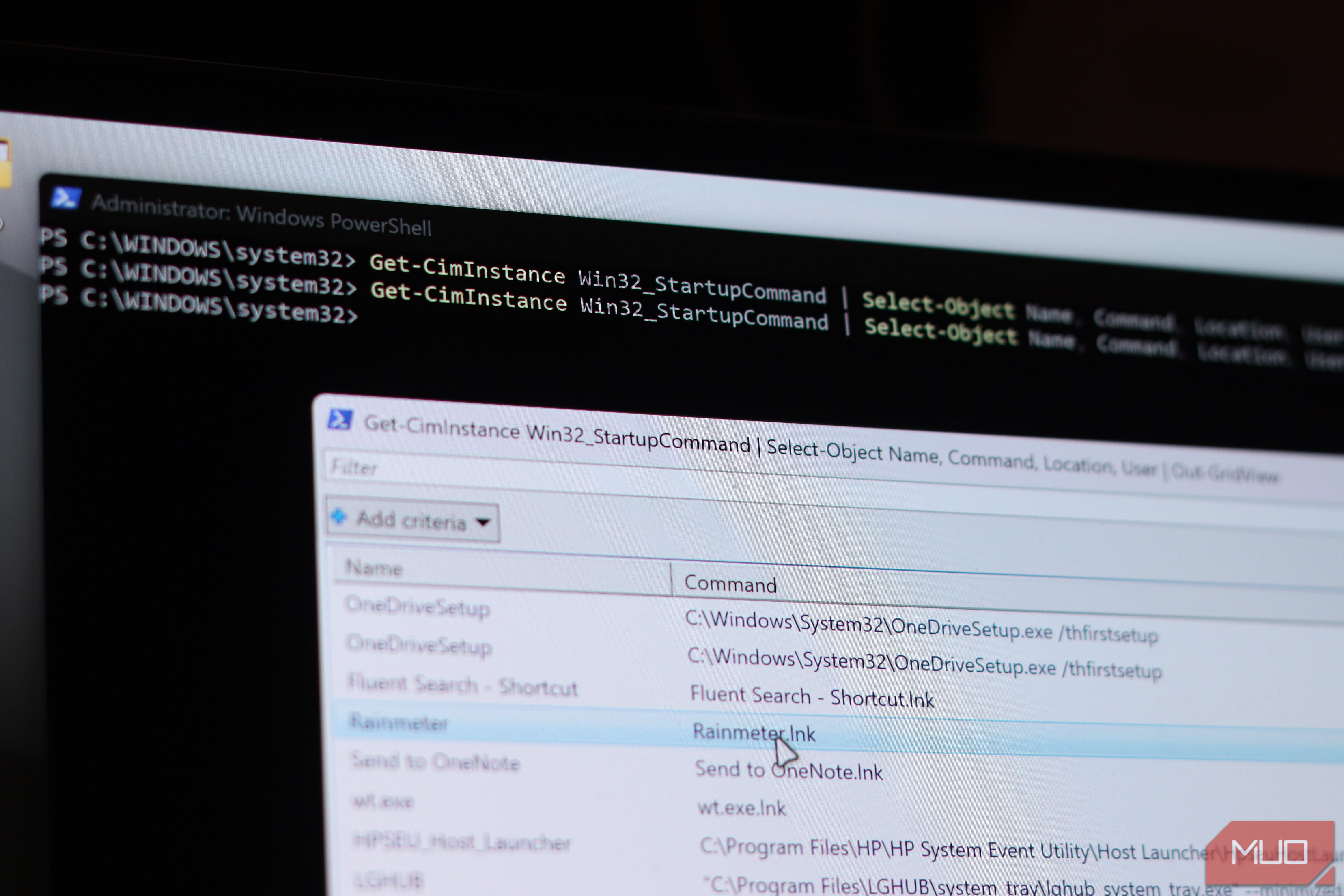 This PowerShell command lists every startup app Windows doesn't show you