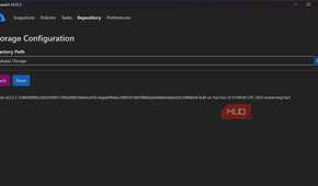 Configuring local storage forKopiaUI