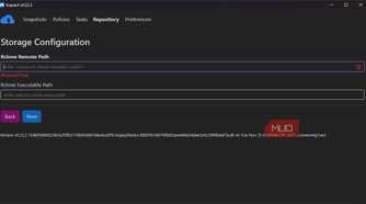 Configuring storage with Rclone on KopiaUI