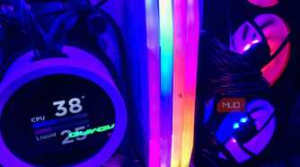 Corsair Vengeance DDR5 RAM with RBG lights