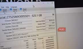 crystaldiskmark total host writes ssd.