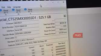 crystaldiskmark total host writes ssd.