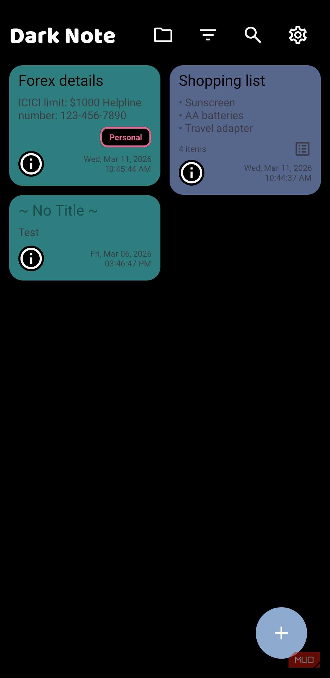 Grey Notes App For Android This Google Keep alternative is too good to be free