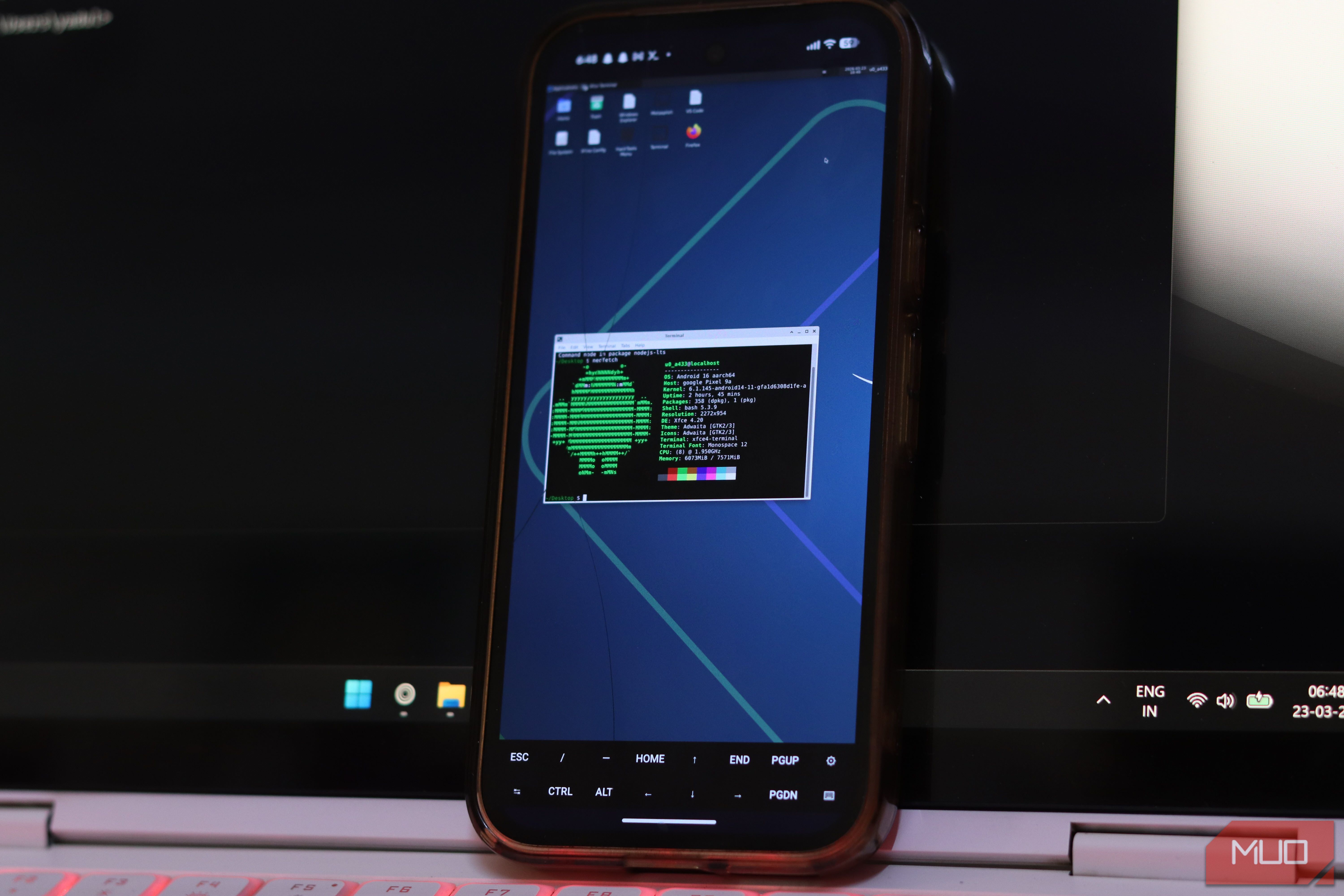 I gave my Android a terminal, and it became my most capable computer