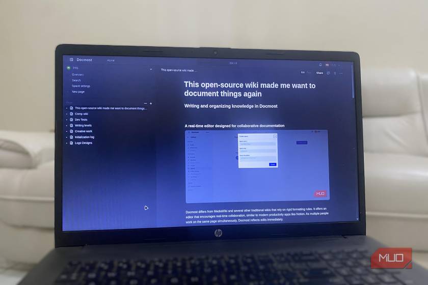 Documenting with Docmost