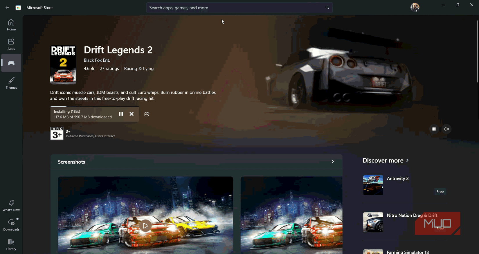 My Microsoft Store downloads were terribly slow until I changed this