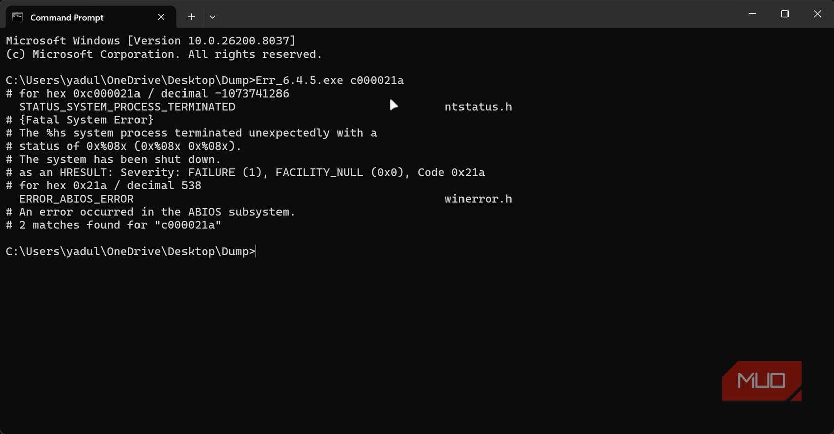 Windows error codes finally make sense thanks to this decades-old ...