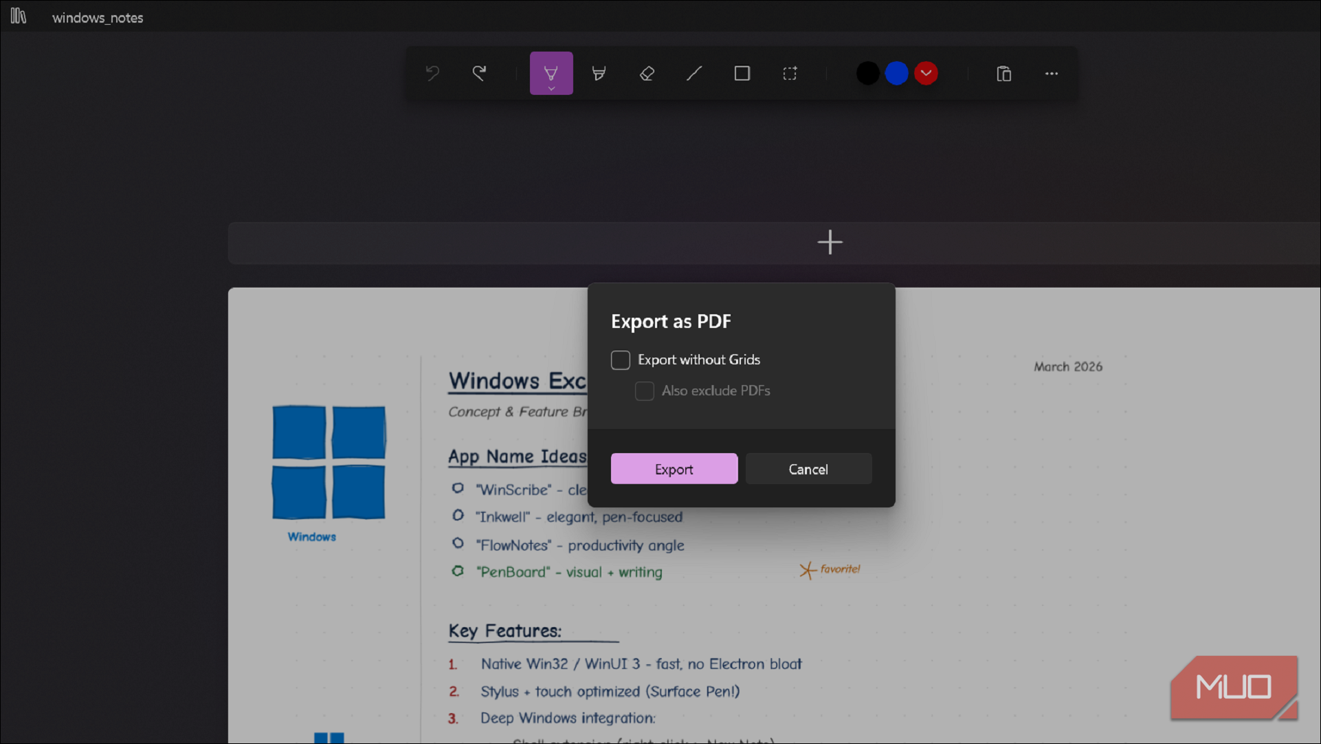 Finally, a note-taking app that feels like it was made for Windows