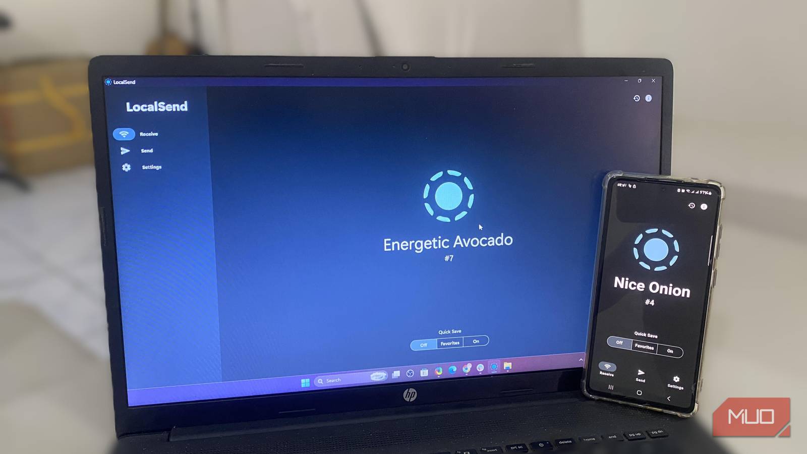 LocalSend got so much better once I started using it like this