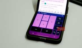 FUTO Keyboard Text Editor layout on a Samsung Galaxy Z Flip 6-1