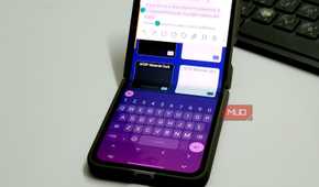 FUTO Keyboard themes on a Samsung Galaxy Z Flip 6-1