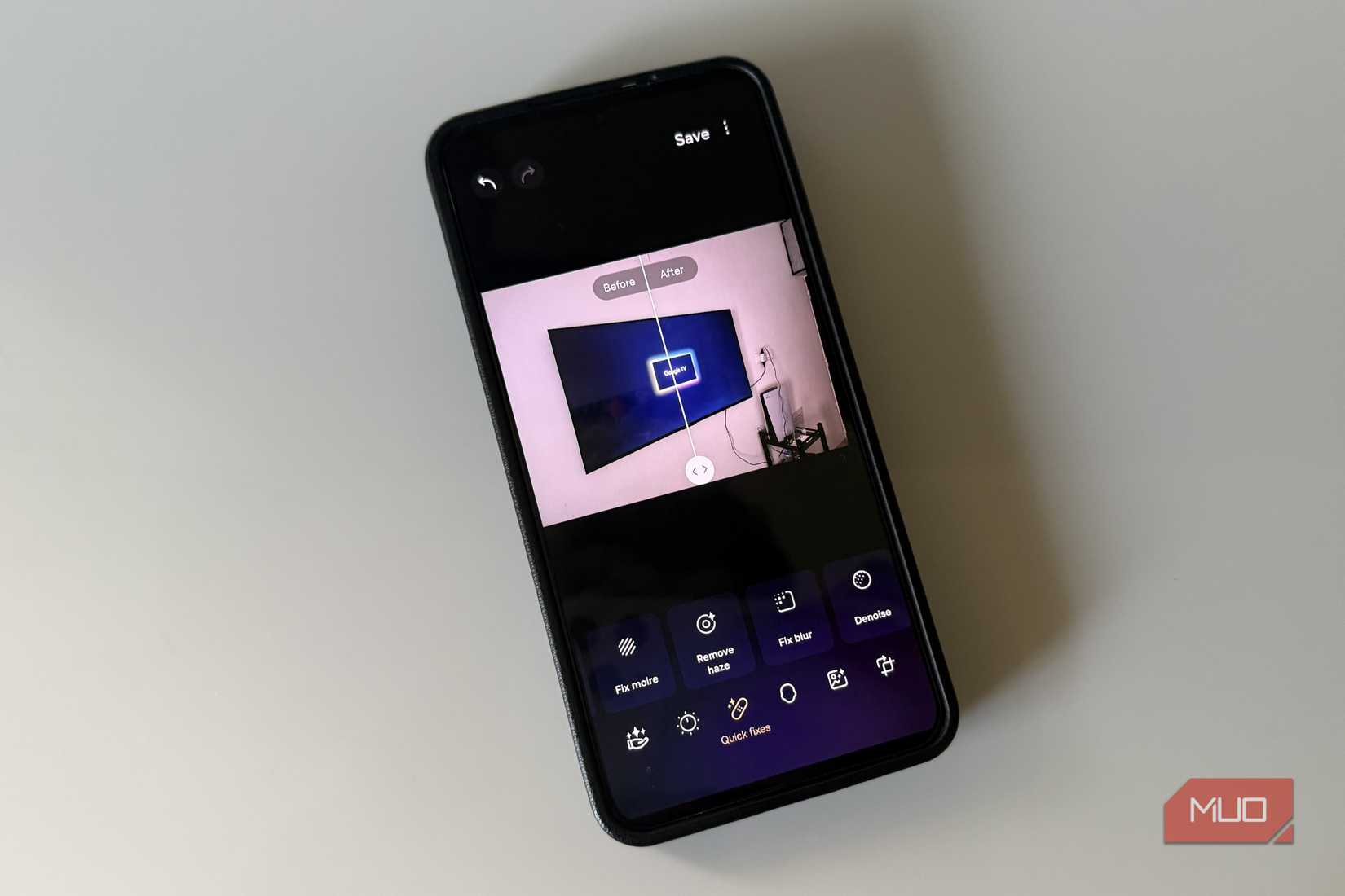 Galaxy Enhance-X app on Samsung phone