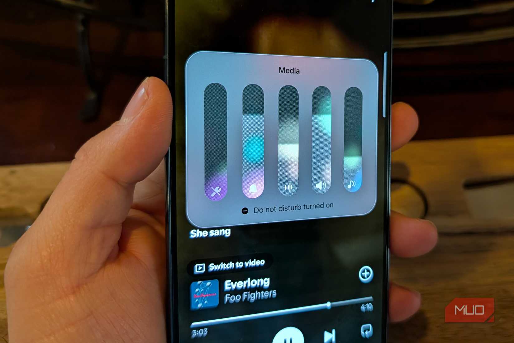 I mapped my Android's volume buttons to do this and it's incredibly ...